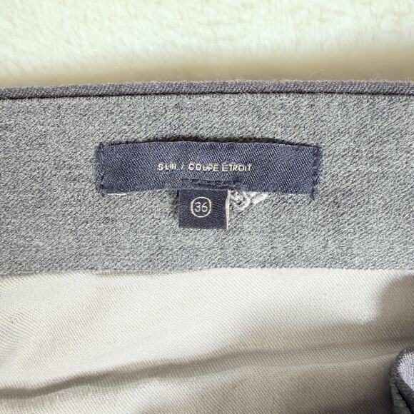 Dockers Mens Straight Fit Smart 360 Flex Slim Coupe Khaki Pants Gray Size 36 ￼ - Picture 4 of 11